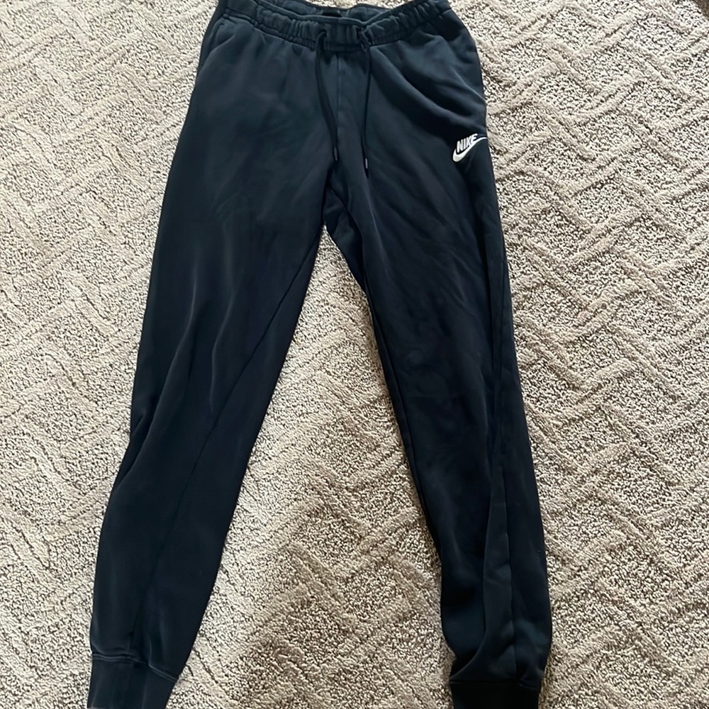 Nike black joggers